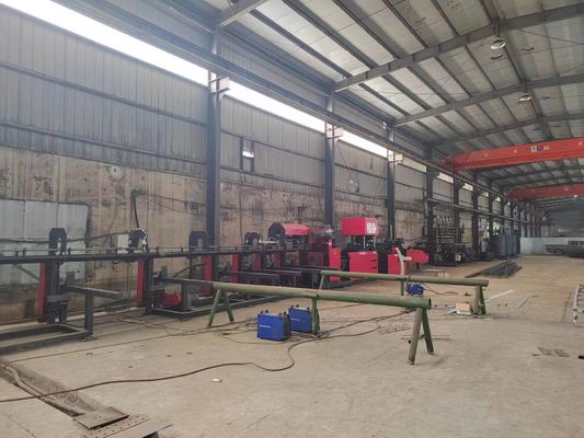 เครื่องปั่นแผ่นพื้น Rebar เครื่องผลิต CNC อัจฉริยะ