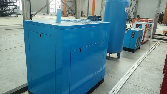 การขับเคลื่อนโดยตรง Rotary Screw Air Compressor PLC สําหรับอุตสาหกรรม