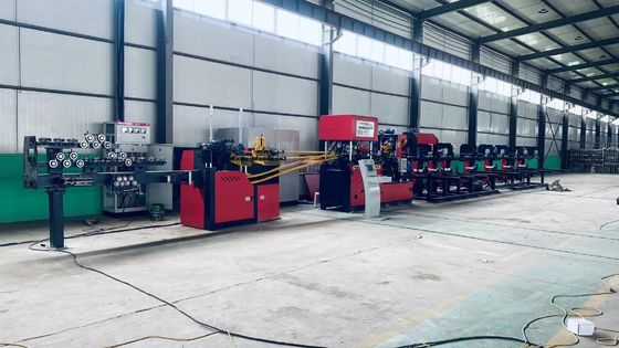 เครื่องปั่นเหล็ก PLC ความแม่นยําสําหรับ 6-12mm กว้างสตาร์หลัก